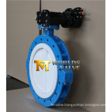 Two PCS Body Lug Type Butterfly Valve with Full PTFE Lining (D71X-10/16)